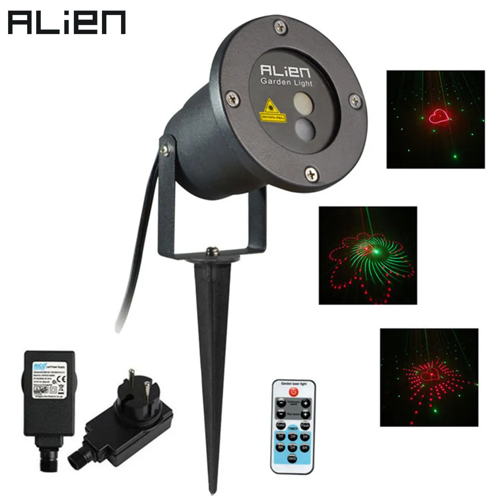 ALIEN Indoor Outdoor Laser Lights Multi Colored Led Laser Landscape