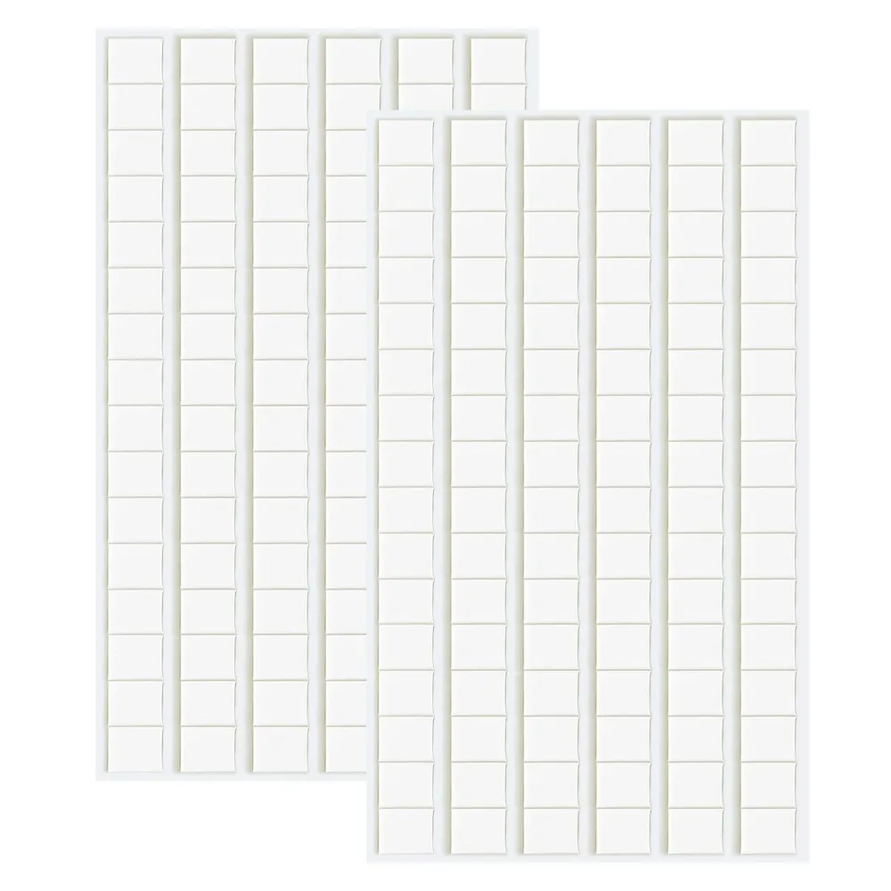 

Hua Jie 75g/pcs Reusable & Removable Adhesive Putty for Picture Poster Mounting 2pcs/pack Non-Toxic Wall Safe White Sticky Tacks