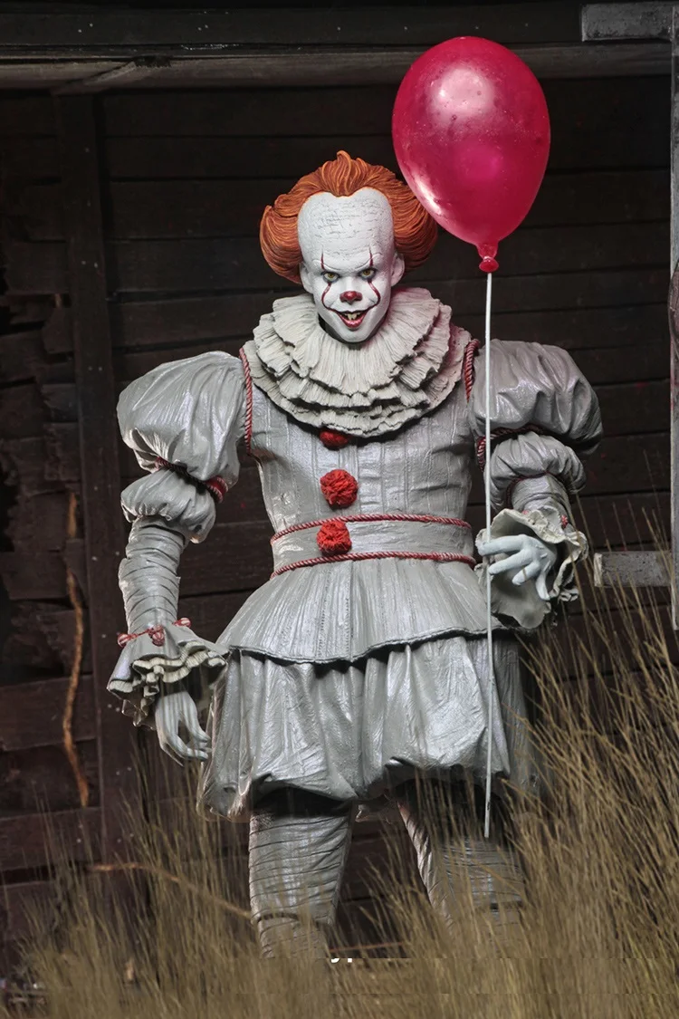 ThinkEasy фигурку СВЧ это Pennywise рисунок 18 см это клоун модели коллекции декор для хеллоуина Horro подарок