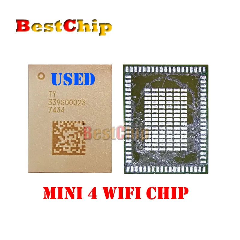 5 шт./лот 339S00023 wi-fi-модуль на ИС для ipad pro 12,9 A1584/mini 4/mini4(используется) высокая температура Wi-Fi/BT чип IC