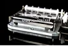 30-note Tapes Hand Crank Music Mechanical Musical Box with Hole Puncher 3 Strips Tapes Creative DIY Wooden Music Box new year 4