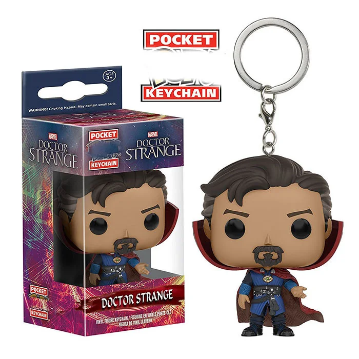 Funko Doctor Strange font b figure b font doll key chain Unisex Novel Gift 2018 Collectible
