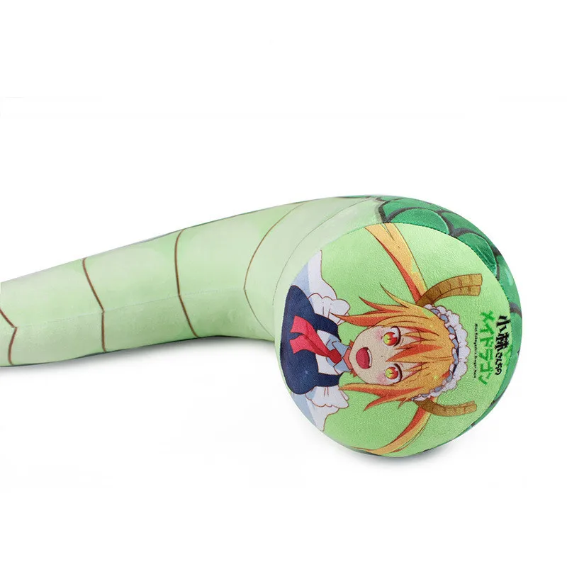 Kobayashi san Chi No Maid Dragon Kamui Kanna плюшевая кукла градиент косплей Tohru хвост горничной
