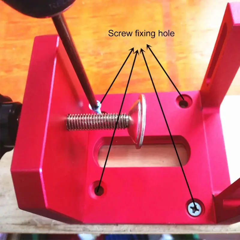 

Drill Guide Woodworking Locator Carpentry Puncher Punching Kit Joinery Kit For Dowel Packet Hole Positioning