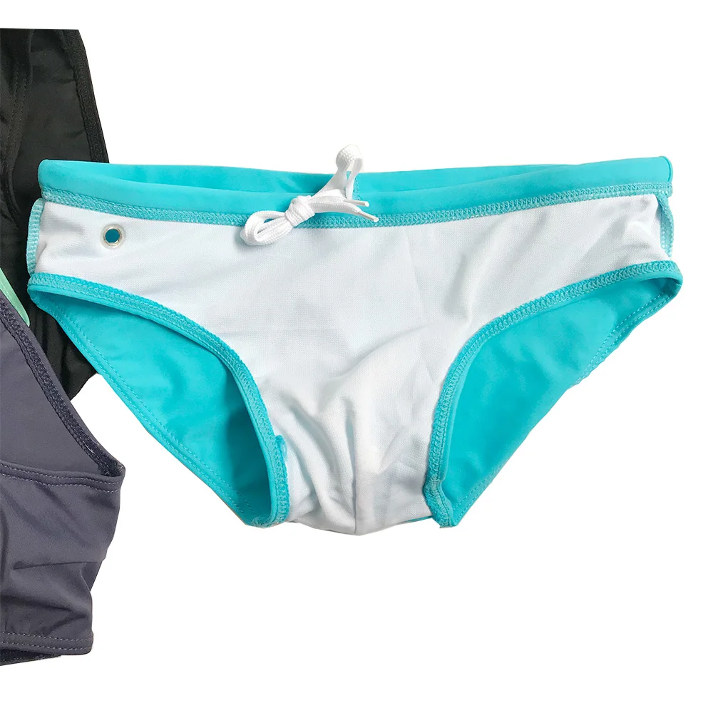 Мужские трусы для плавания, низкая талия, одежда для плавания, обтягивающие цветные сексуальные шорты, боксеры, летние мужские плавки