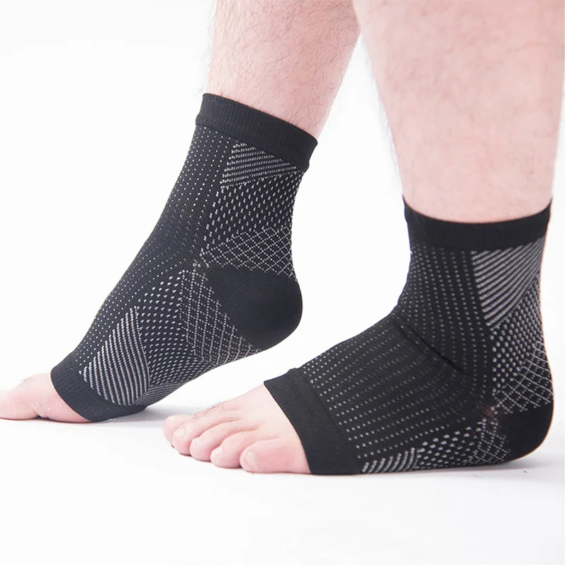 

Comfort Foot angel Fatigue Women compression foot sleeve Support Socks Sleeve Elastic Men Brace Sock Relieve Swell Ankle sokken