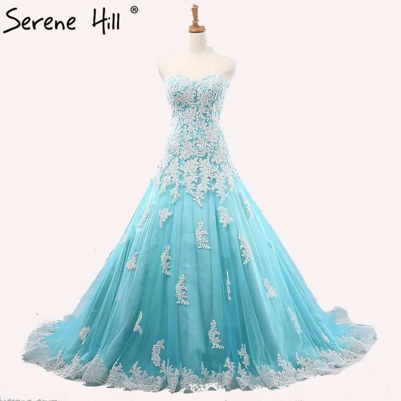 Новое сексуальное кружевное свадебное платье без рукавов с вышивкой, небесно-голубое свадебное платье без рукавов, Vestido De Noiva 2019 Serene Hill