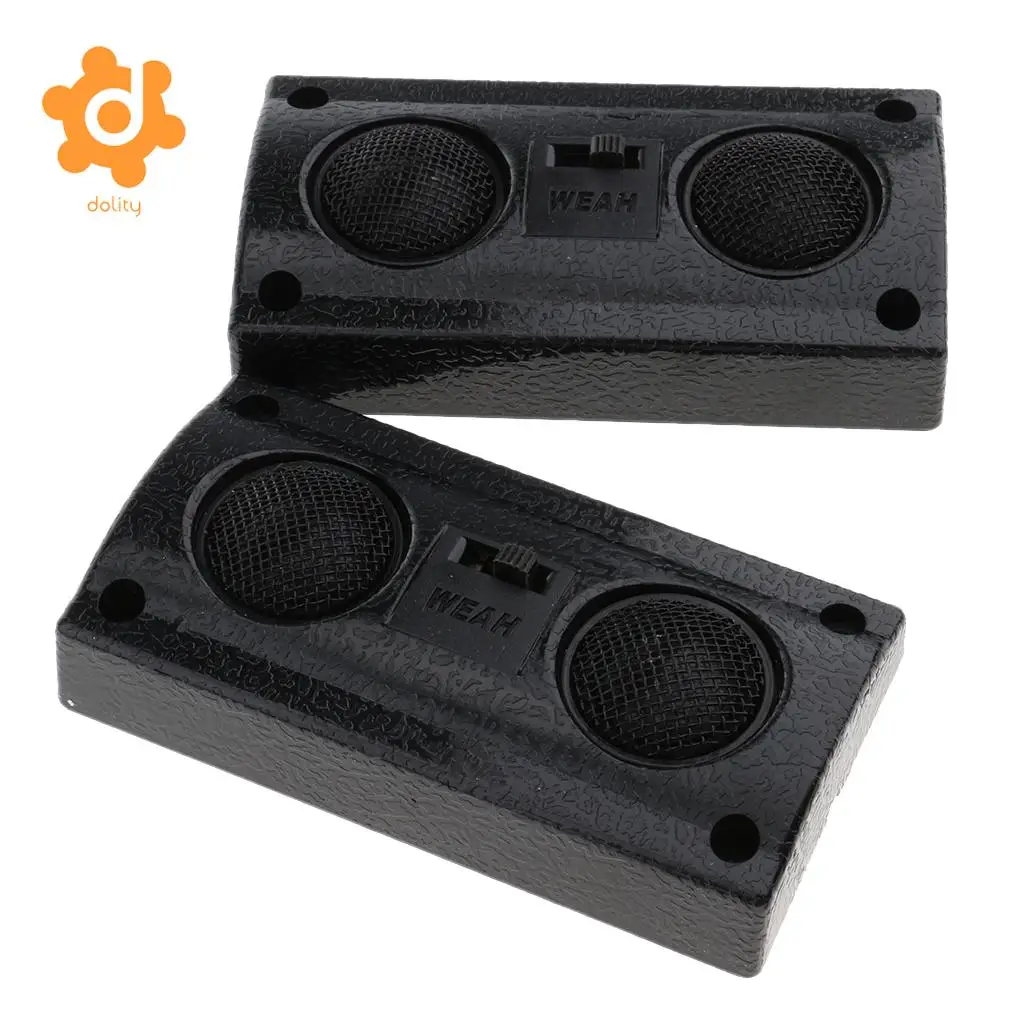 1 Pair High Sound Quality Car Stereo Audio System Dual Speaker Mixed Color