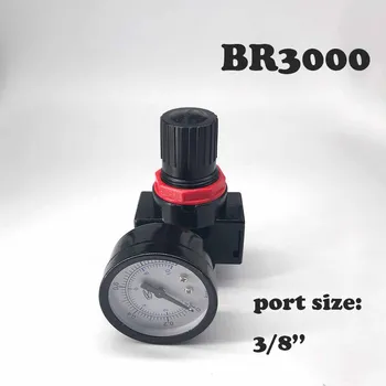 

BR3000 Air processor Free Shipping Pressure Regulator 3/8" BSPT with Gauge and Bracket 1000L/min