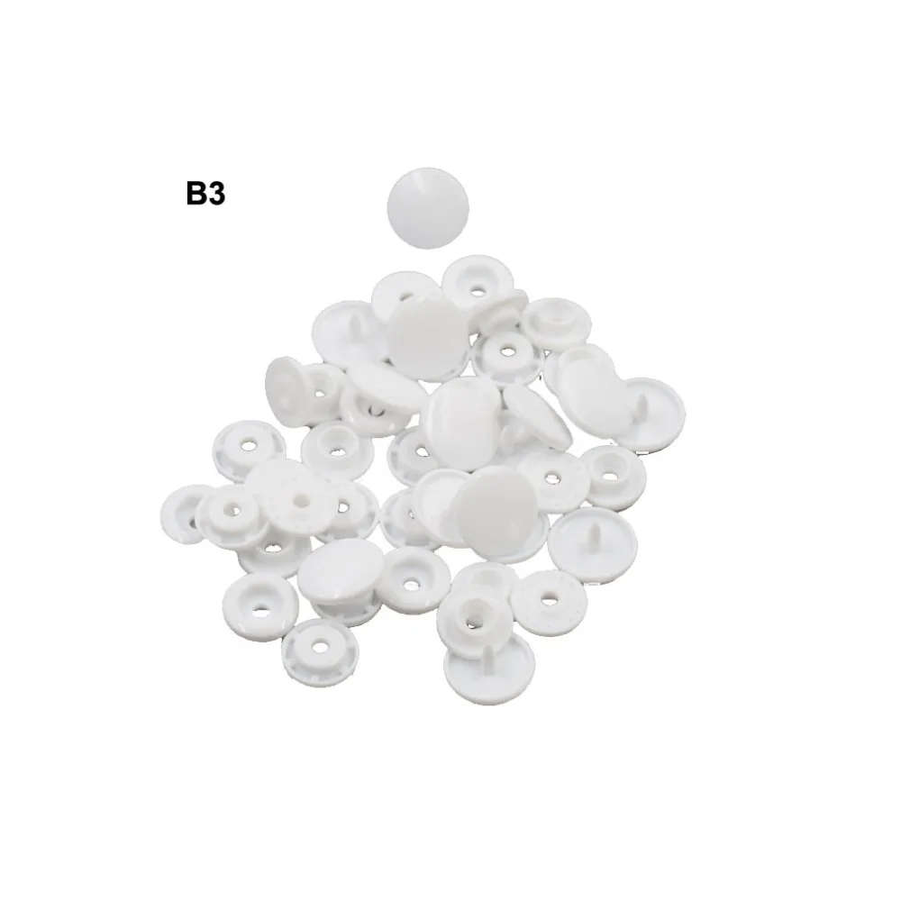 Пластиковые кнопки T5 12 мм 50 наборов KAM пришить пластиковые застежки для детской одежды глянцевый Размер 20 круглый