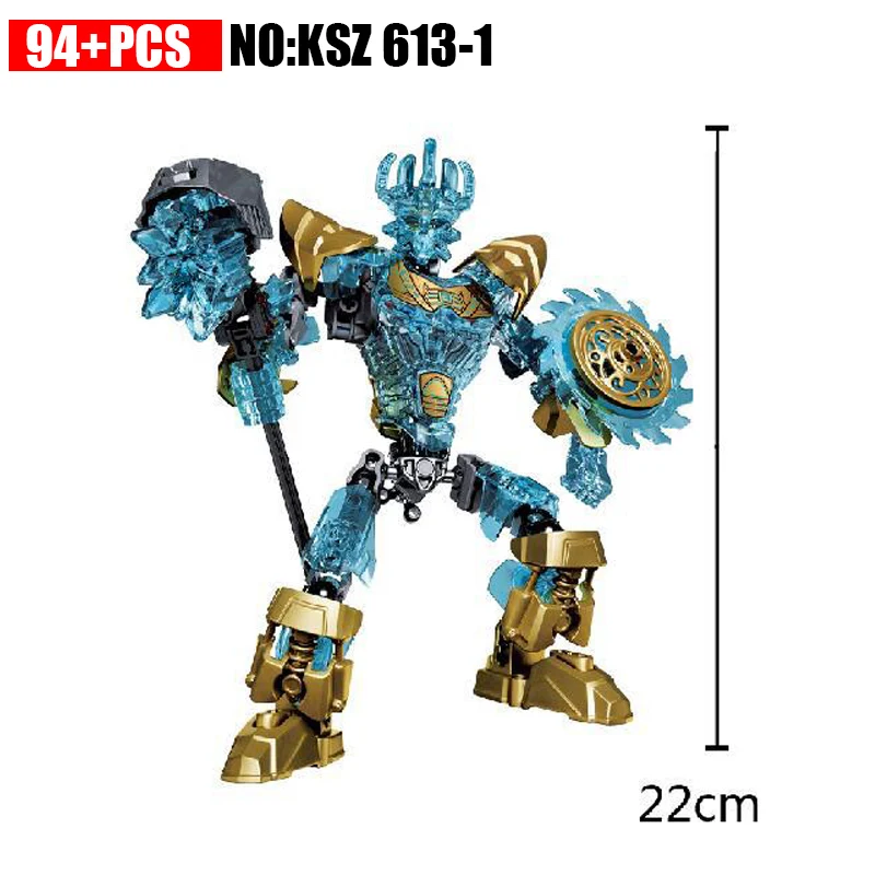 2018 Новый стиль КСЗ 613-1 биохимические воин BIONICLE ekimu маска Maker Building Block Игрушечные лошадки Совместимость 71312