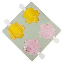 Adeeing DIY Форма для изготовления Мороженого Льда Держатель с 4 шт. палочки кухонные инструменты