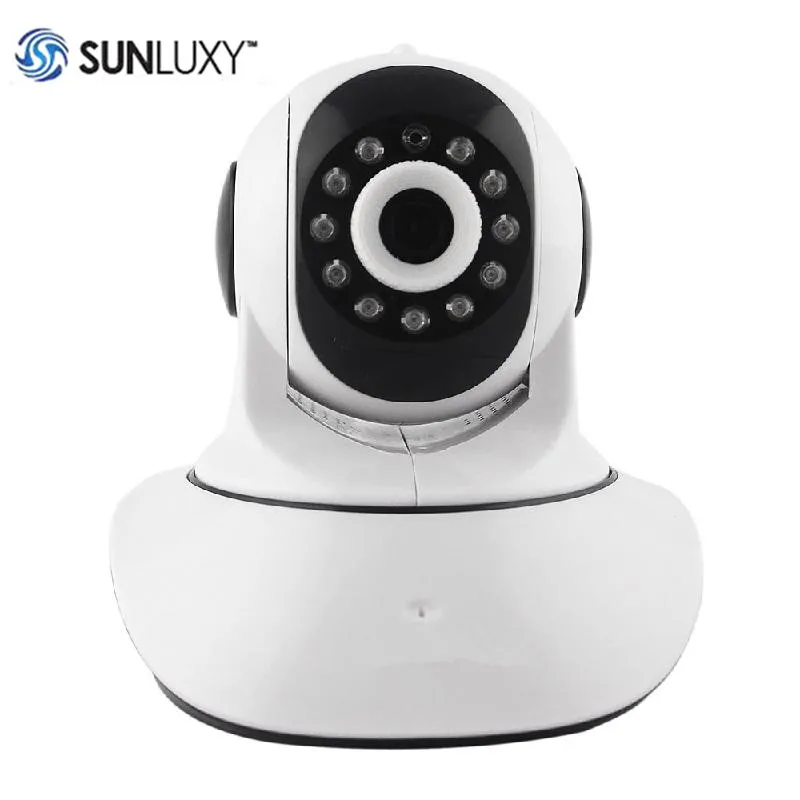

SUNLUXY 1080P HD WiFi IP Camera Pan/Tilt Infrared Night Vision Surveillance Camera Wireless Onvif P2P Cam for Home Security