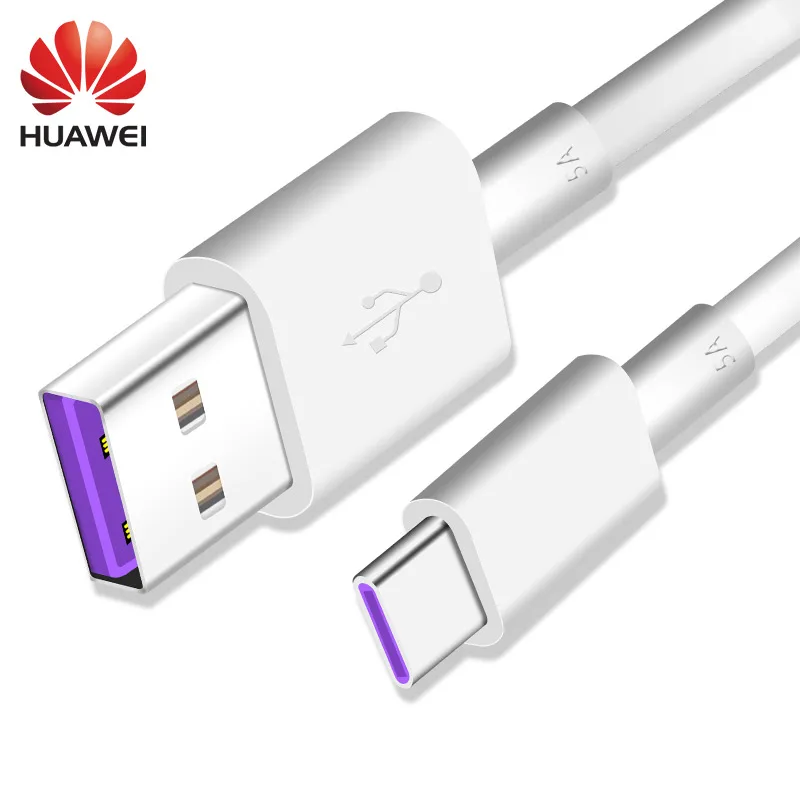 

P20 Pro Lite 5A Cable USB Type C Huawei Original SuperCharge SCP Fast Quick Charging Cable Type-C P10 P9 Plus Lite
