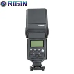 Godox TT660II GN58 фотовспышка "Speedlite" flashgun с ЖК-дисплей Экран для Canon/Nikon/Pentax DSLR и т. д