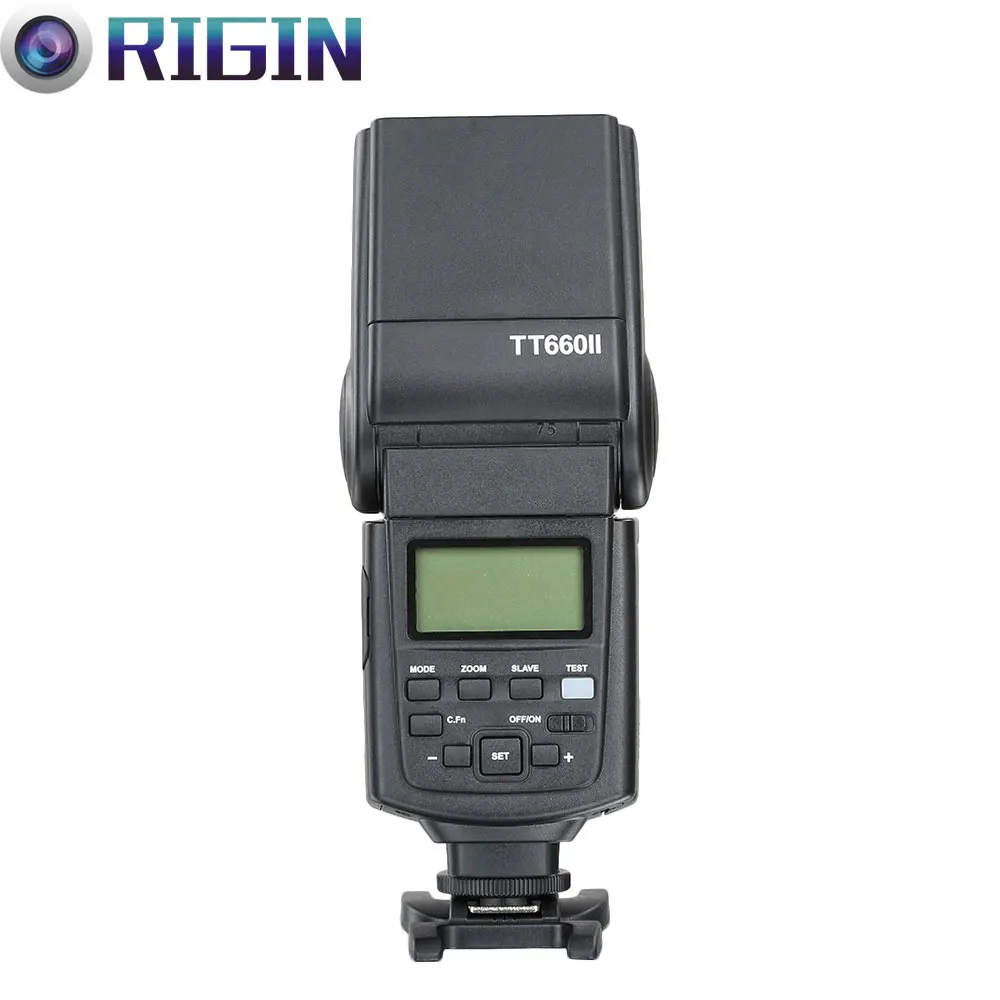 

Godox TT660II GN58 Flash Light Speedlite flashgun with LCD Screen For Canon/Nikon/Pentax DSLR,etc