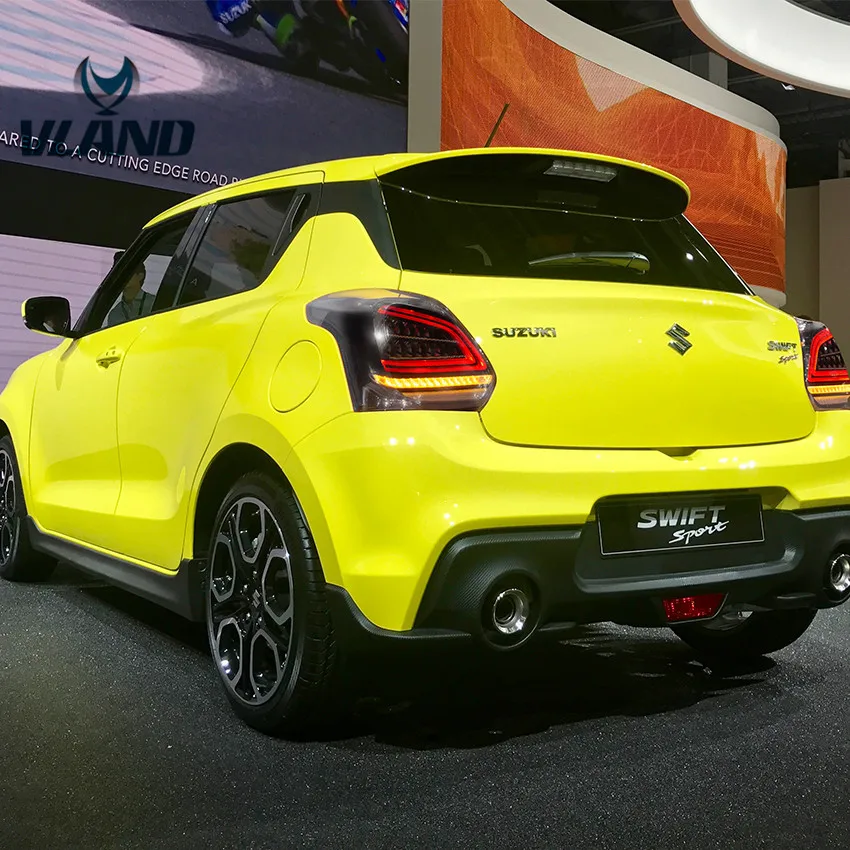 VLAND Factory Swift Задний светильник для Swift для Suzuki Swift полный светодиодный задний фонарь с последовательным индикатором с DRL