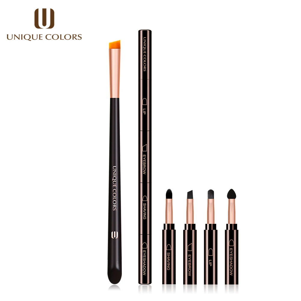 

UNIQUE COLORS Eyebrow Make Up Brush Set Bevel Eye Shadow Lip Blush Makeup Brushes Beauty Essentials Blending eye Cosmetics Tools