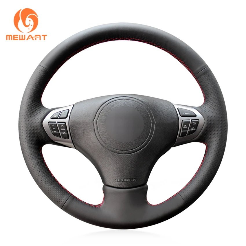 MEWANT Black Artificial Leather Car Steering Wheel Cover for Suzuki Grand Vitara 2006 2007 2008 2009 2010 2011 2012 2013-2014 | Автомобили