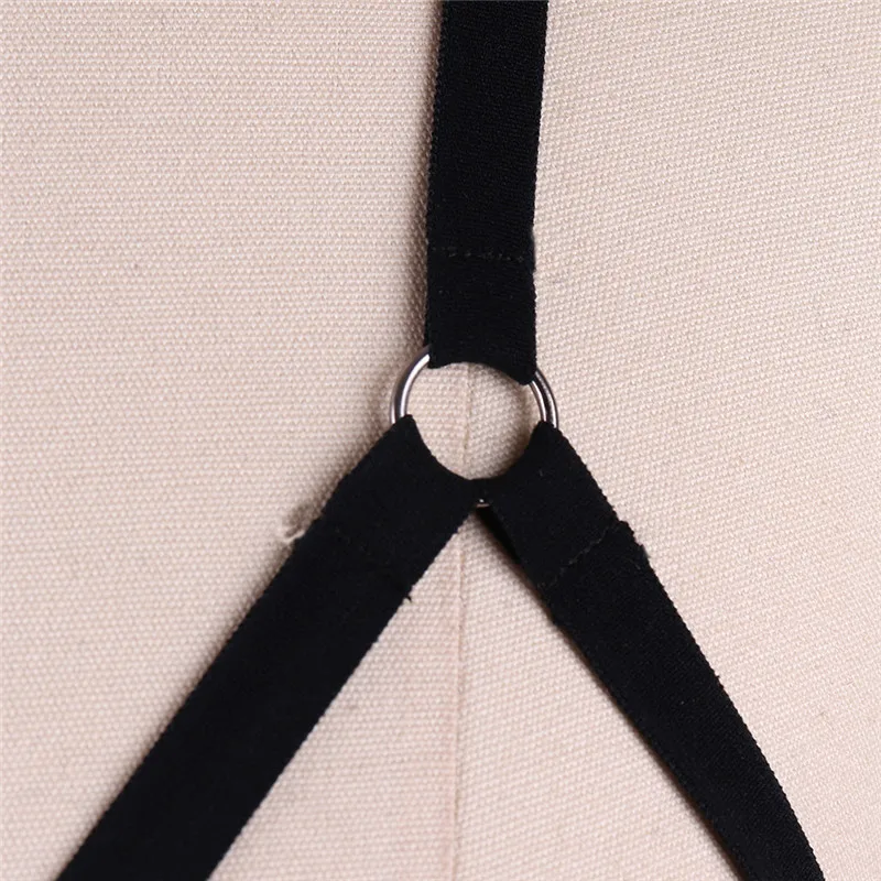 Черный бондаж Готический укороченный топ жгуты в форме пентаграммы пояс для тела Harajuku Связывание Сексуальное белье Эластичный Rave клетка для тела жгут пентаг