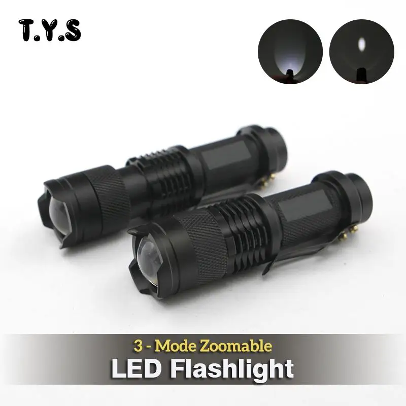 

Lanterna Waterproof LED Tactical Flashlight Zoomable Adjustable Mini LED Torch Portable Penlight for 14500AA Battery Flash Light