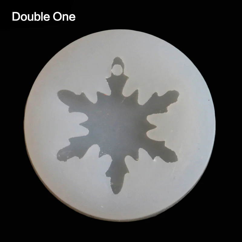 

1 pc DIY Resin snowflake Mold Jewelry Silicone Mould Making Craft Tools