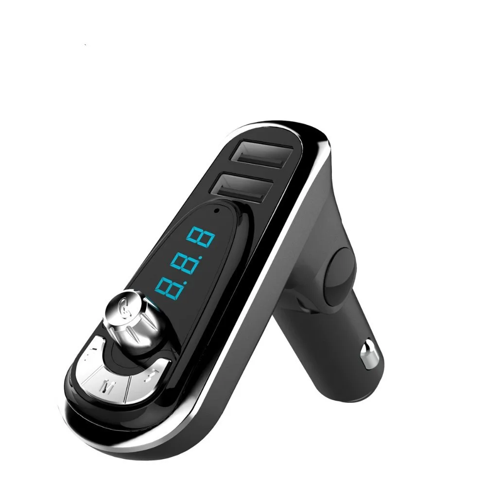 FM передатчик AUX модулятор 4-в-1 Hs Беспроводной Bluetooth автомобильный комплект MP3-плеер USB SD TF ЖК-дисплей автомобильные аксессуары для укладки волос