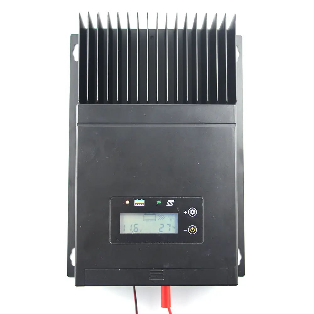 60A 12 V/24 V/48 V MPPT Контроллер заряда с ЖК-дисплеем Pv VOC 150 V DC mppt солнечный регулятор солнечная батарея система