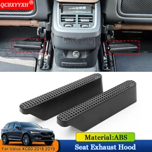 QCBXYYXH Car-styling 1pcs/set ABS Car Front Seat Exhaust Hood Auto Interior Decoration Auto Accessories For Volvo XC60 2018 2019