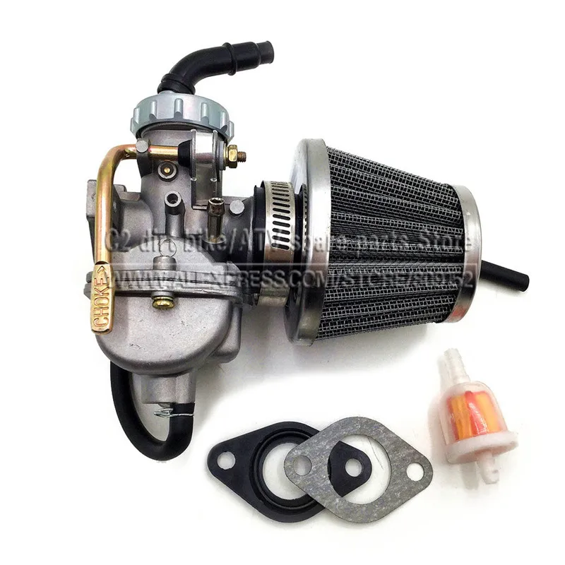 Карбюратор для мотоцикла PZ20 20 мм карбюратор 50cc 70cc 90cc 110cc 125cc 135 Kazuma ATV Quad Go kart