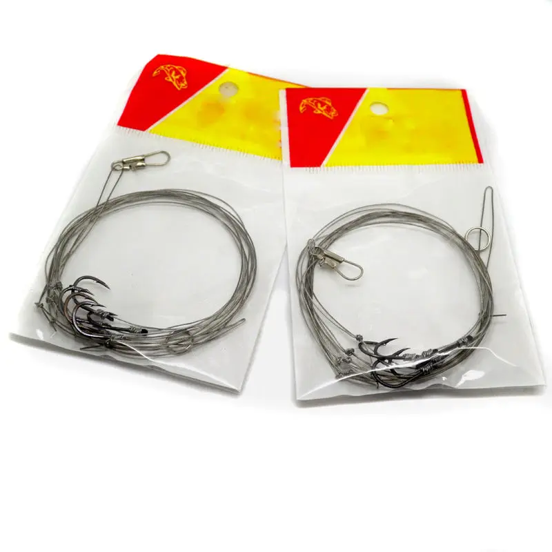 20pcs/lot Soft steel wire string hook explosion hook hooks fishing