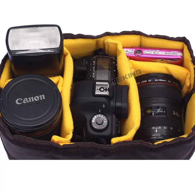 Видео фото цифровая камера мягкий рюкзак сумка чехол водонепроницаемый противоударный вставка Fotografia мягкие сумки камера для Canon 1300d