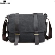 Die neue 3 farbe Taschen Messenger Bag herren Jahrgang Leinwand Schule Military Umhängetasche Retro Style Kaffee männer Crossbody Taschen