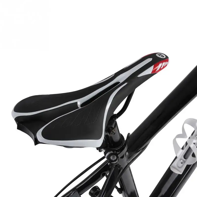 

Durable Shockproof Bicycle Saddle Ultra-light Hollow Mountain Bicycle Road Bike Cushion Seat Saddle Replacement Accessory
