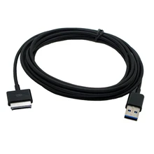 3M 10FT USB Charger Sync Data Cable Cord 40Pin For Tablet Asus Eee Pad TransFormer Prime TF201 TF101 TF300 car power adapter charger for asue eee pad transformer prime tf201 tf101 black