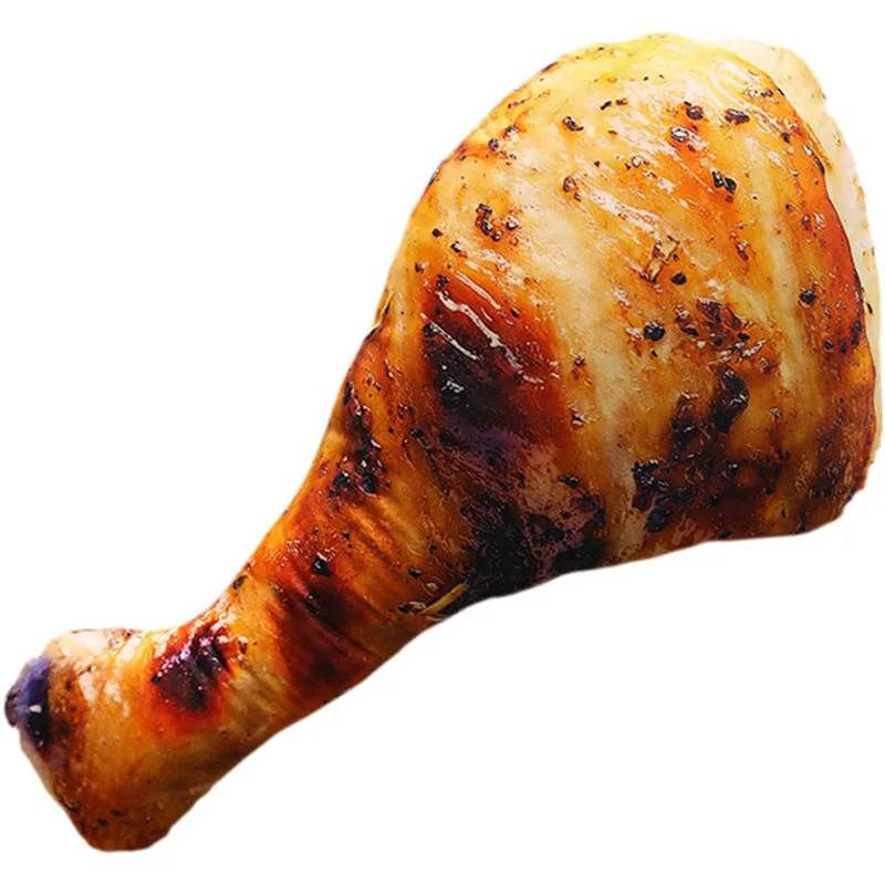 

Delicious Chicken Legs Dakimakura Pillow Office Napping Pillow Fun Baked Swordfish Sponge Travel Pillow Support Headrest 40AP29