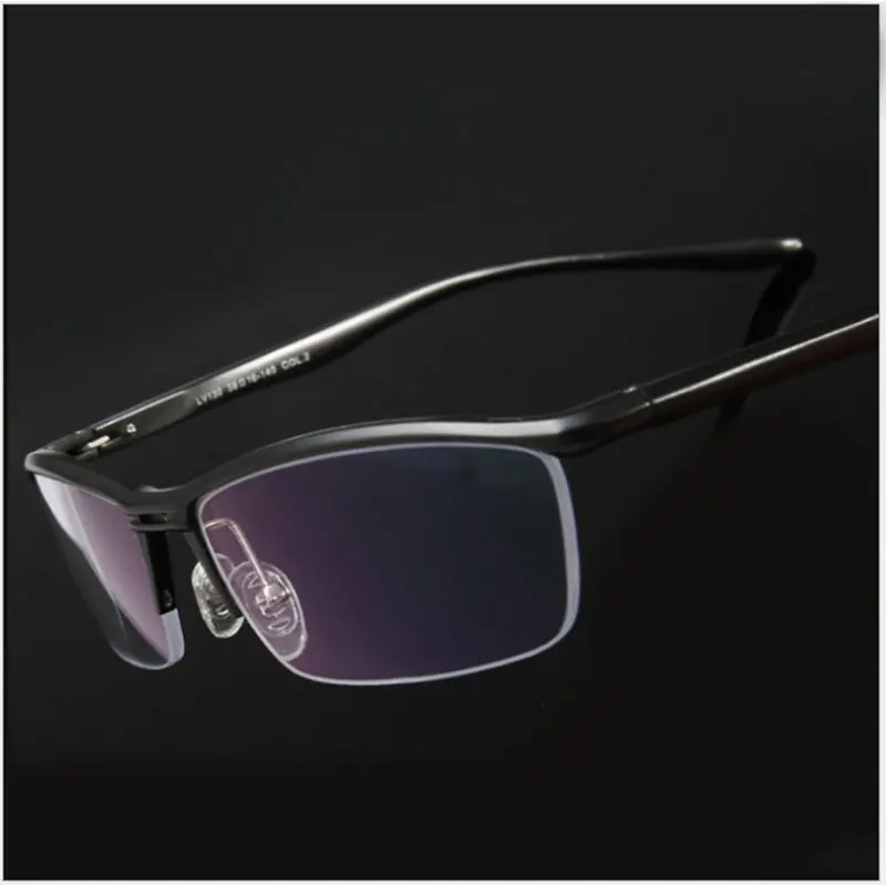 mens designer rimless glasses