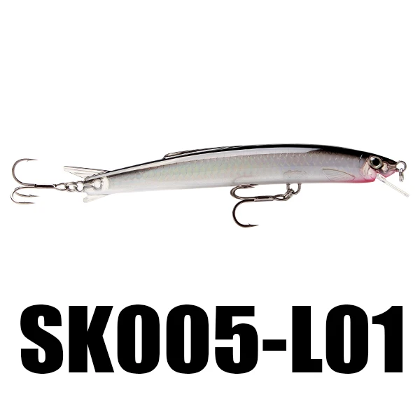 Светло-серый SeaKnight SK005 Minnow по 13 г, на высоком каблуке 11 см, 0,3-0,9 м 1 шт. плавающая приманка для рыбалки жесткие приманки для рыбалки на карпа рыболовные приманки Плавание Приманки Озеро, речная Рыбалка - Цвет: Светло-серый
