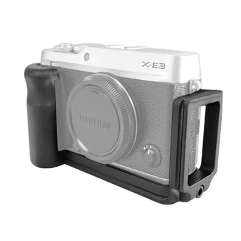 

FITTEST For FUJIFILM X-E3 quick release l-plate 1/4'' Aluminum Vertical Shoot Quick Release L Plate Base Holder for FUJI X-E3