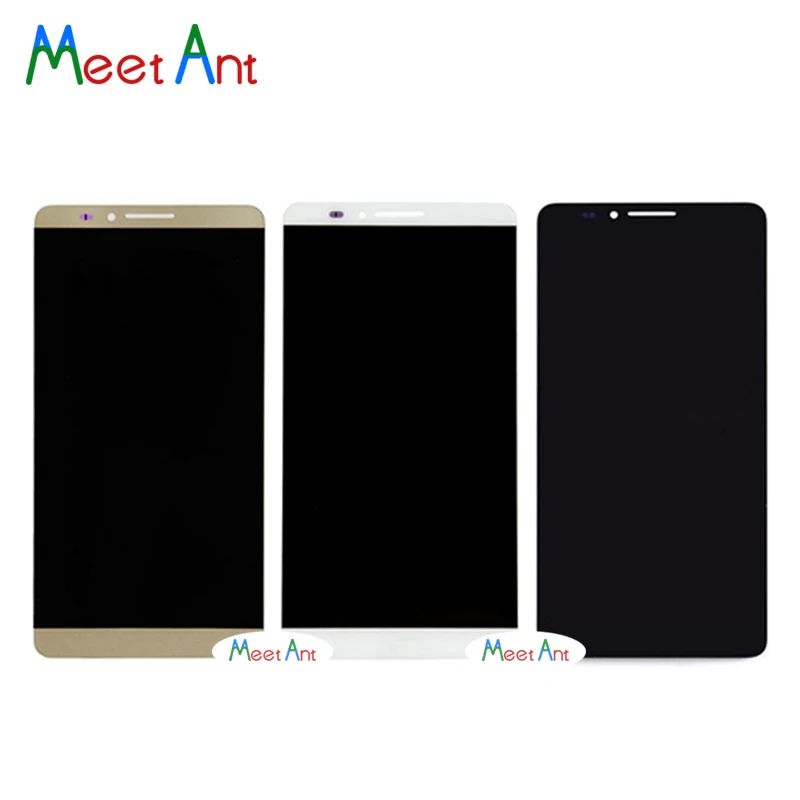 

DHL 10pcs/lot High Quality 6.0'' For Huawei Mate 7 LCD Display Screen With Touch Screen Digitizer Assembly