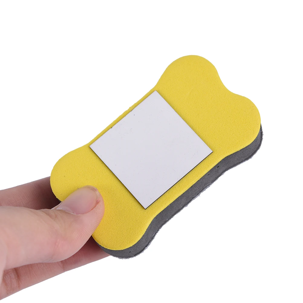Прямоугольный Магнитный спонж для доски сухой очиститель маркер для доски аксессуары для офиса школы случайный цвет размер: 70*40*20 мм