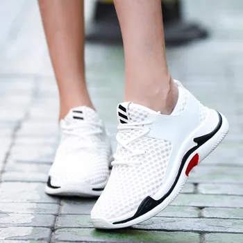 

2019 summer mesh sports running shoes mesh breathable running shoes non-slip wearable lightweight sports shoes MM-17