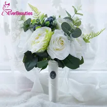 Свадебные букеты для невесты снаружи Buque de noiva Сельский стиль искусственные цветы для свадьбы брошь свадебные букеты
