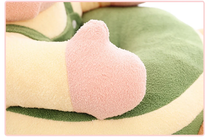 children's sofa cartoon pig plush toy cute baby small sofa seat girl boy birthday gift 57x40x20cm DY50604 (12)