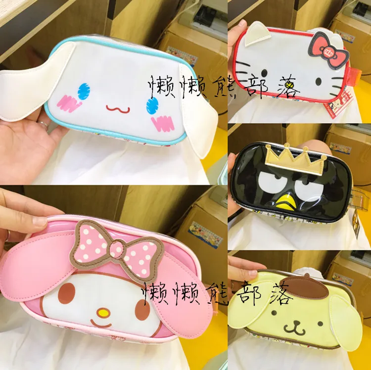 

IVYYE KT Penguin Melody Fashion Anime Cosmetic Bags Plush Zipper Travel Makeup Bag Storage Pouch Wash Toiletry Girl New