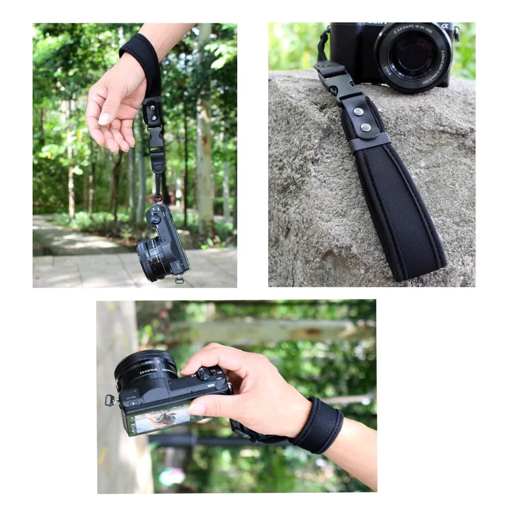 LXH-Camera-Wrist-Strap-Neoprene-Adjustable-Wrist-Hand-Strap-For-Sony-Fujifilm-NIKON-OLYMPUS-Canon-Digital (3)