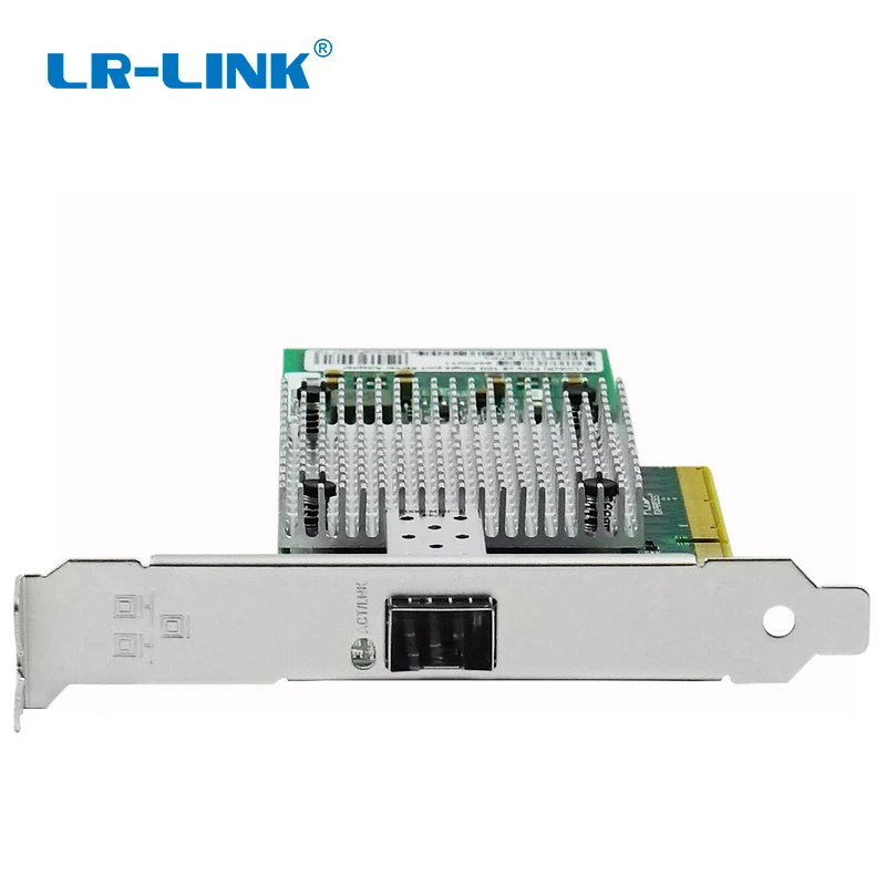 LR-LINK 9801BF-SFP+ pci express Network Card 10 gigabit ethernet Fiber Optical Lan card server Intel 82599 X520-DA1 Compatible