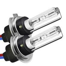 2 шт. светодиодный двойной ксеноновые фары аксессуары конверсионный комплект лампы H7 HID 55 Вт 19Mar22