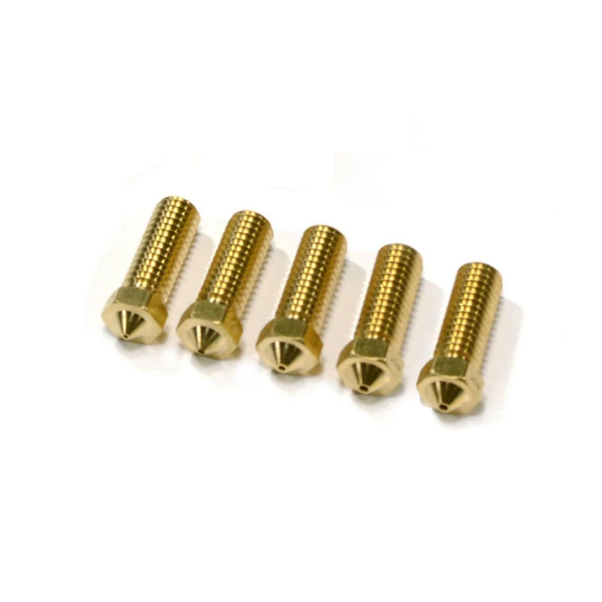 

BALITENSEN Brass M6 Volcano nozzle 0.4,0.6,0.8,1.0,1.2/1.75mm for 3D Printer V6 Extruder