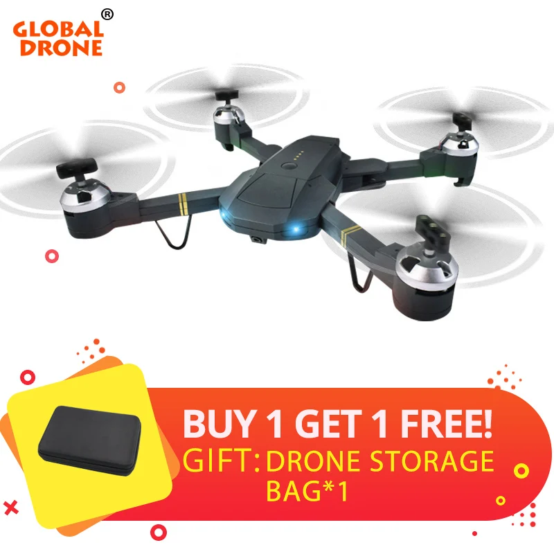 

Global Drone GW58 Foldable Drones with Camera HD 720P Live Video Wifi Quadrocopter FPV Selfie RC Dron VS XS809HW SG700 E58